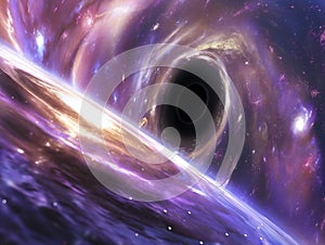 Cosmic Black Hole Event Horizon