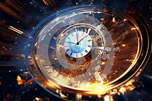 Cosmic clock ticking in synchrony with the ebb