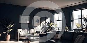 Cosmic Comfort: A Living Room Odyssey