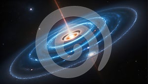 cosmic deciphering: the big bang narrative revealed. ai generated