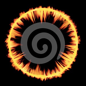 Cosmic Explosion shockwave fire texture