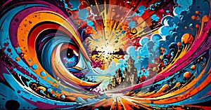 Cosmic Eye of Vivid Dreams