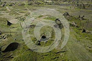 cosmic landscape of mud