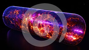 Cosmic Microwave Background Observation in Deep Space Visualization