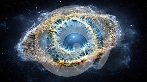 Cosmic Nebula in Deep Space, Celestial Body, Nebula Ring