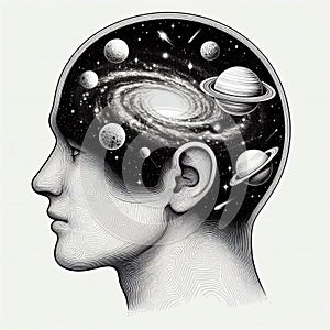 Cosmic Thoughts: A Mind Filled with the Universe