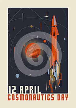 Cosmonautics Day. 12 april.