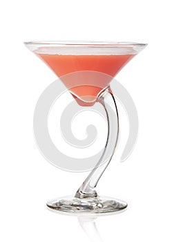 Cosmopolitan cherry martini cocktail