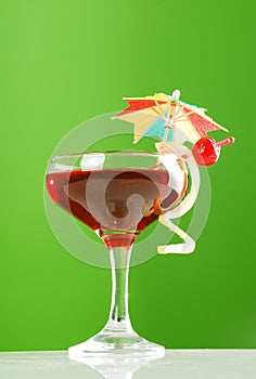 Cosmopolitan cocktail