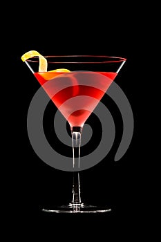 Cosmopolitan cocktail