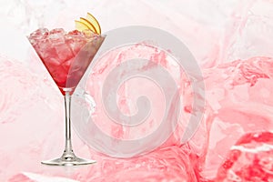 Cosmopolitan cocktail drink