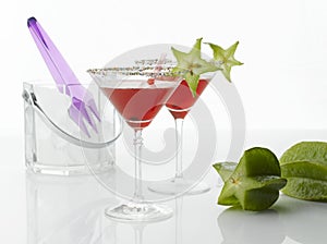 Cosmopolitan cocktail drink