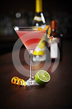 Cosmopolitan coctail photo