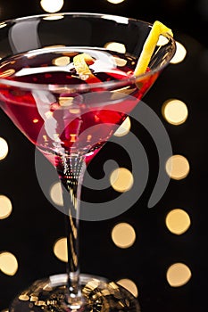 Cosmopolitan on the dance floor