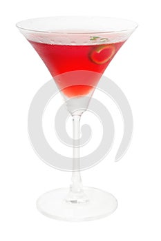 Cosmopolitan drink cocktail