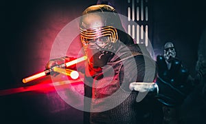 Cosplay as Kylo Ren from Star Wars