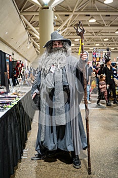Cosplayer at Toronto Comicon event.