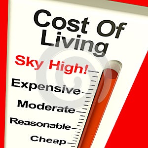 Cost Of Living Expenses Sky High