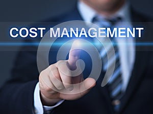 Cost Management Reduction Optimization Business Internet Technology Concept