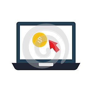 Cost per click Color Vector Icon which can easily modify or edit