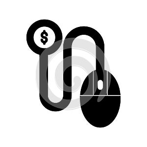 Cost per click Isolated Vector icon which can easily modify or edit