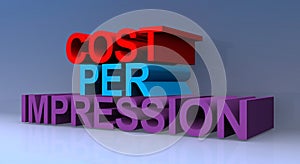 Cost per impression