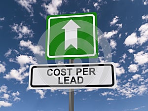 Cost Per Lead Sign