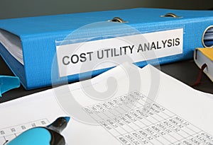 Cost utility analysis CUA documents.