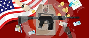 Cost of war conflict economics gun control defense military