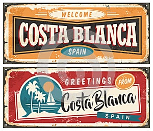 Costa Blanca famous Spanish summer destination