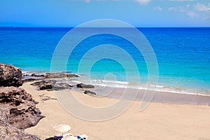 Costa Calma beach of Jandia Fuerteventura photo