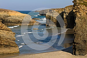 Costa and Cathedrals beach in Lugo photo