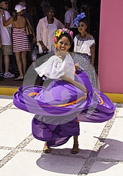 Costa Maya Mexico - Native Dancing Woman