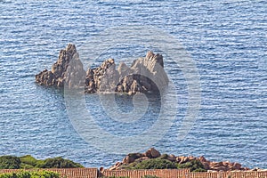 Costa Paradiso landscape on Sardinia, Italy