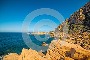 Costa Paradiso rocky coastline