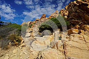 Costa Paradiso in Sardinia Italy