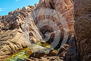 Costa paradiso sardinia sea landscape