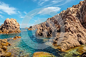 Costa paradiso sardinia sea landscape