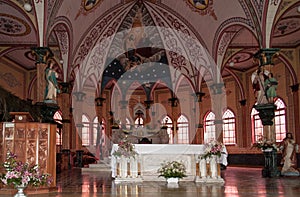 Costa Rica Alajuela church Altar photo