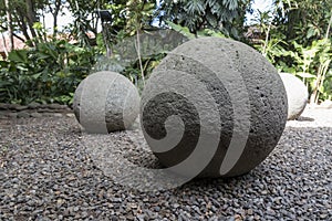 Costa Rica ancient Pre Columbian stone sphere