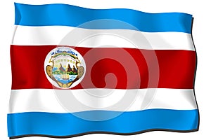 Costa Rica Flag