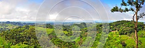 Costa Rica landscape panorama