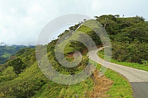 Costa Rica Windy Road