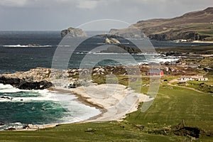 Landscape. Malin Head. Inishowen. county Donegal. Ireland photo