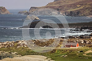 Landscape. Malin Head. Inishowen. county Donegal. Ireland photo