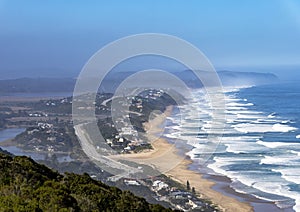 The costal town of Wilderness along the Garden Route