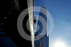 Costanera center building in Santiago de Chile