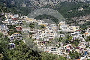 Costiera Amalfitana, Italy, the coast at summer: Positano