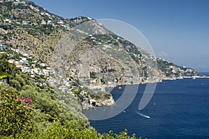 Costiera Amalfitana, Italy, the coast at summer: Praiano photo