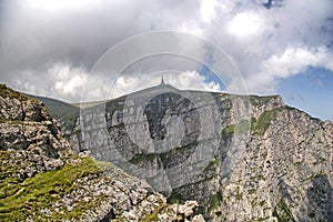 Costila mountain and the communication station